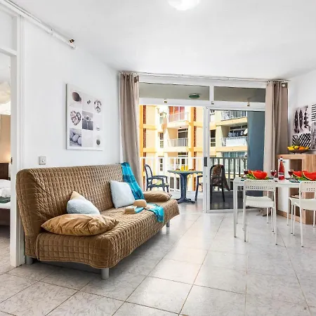 M10 Sea View Apartment Las Americas, Pool, Wifi Lägenhet
